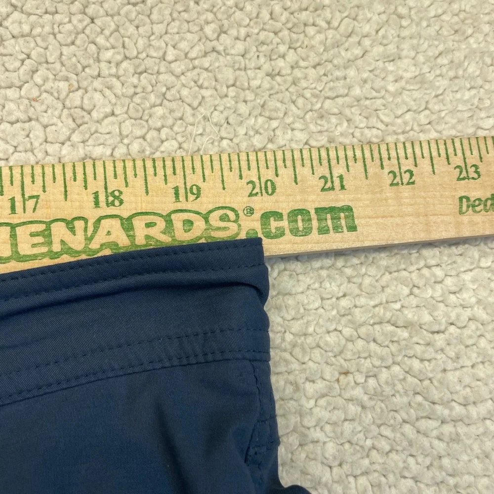Orvis Pants Mens 38x32 Blue Classic Collection Fleece Lined Outdoor Utility